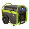 Gerador Pramac PX8000 AVR com rodas e pega