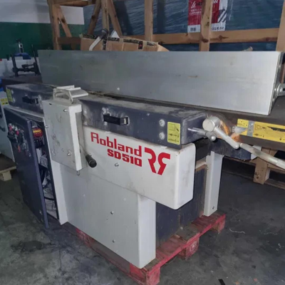 Garlopa desengrossadeira Robland SD 510 usada na oficina