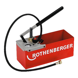 Bomba para teste hidrostático Rothenberger TP 25 vermelha