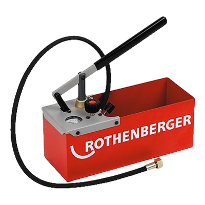 Bomba para teste hidrostático Rothenberger TP 25 vermelha