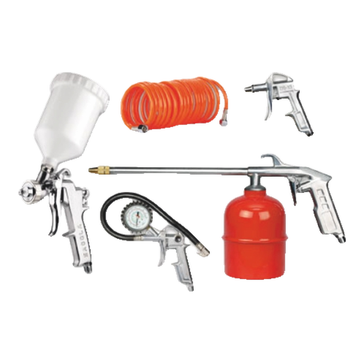 Sagola Junior – kit de ar comprimido Kit de pintura Sagola Junior com pistola e acessórios