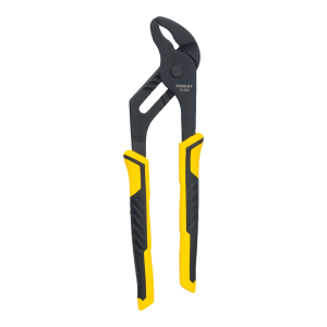 Alicate de juntas ranhuradas Stanley Dynagrip amarelo e preto